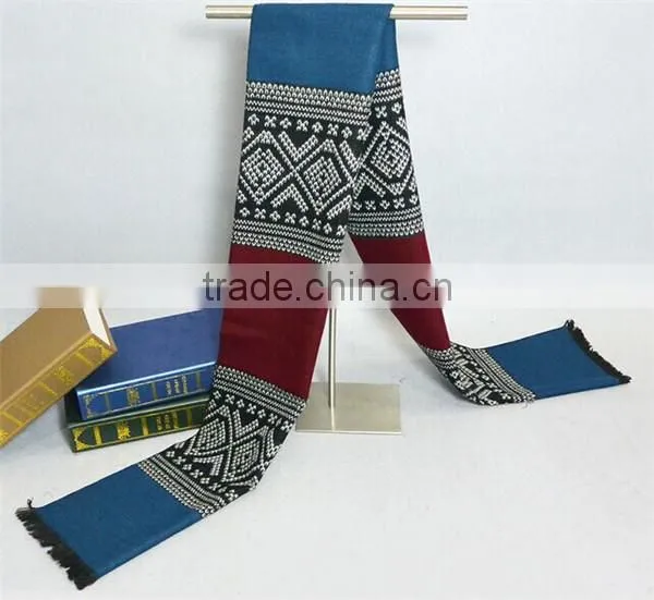 Wholesale Men Custom Made Palid Cotton Winter Scarf photo-4