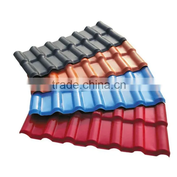 Asa Coated Upvc Roof Tile