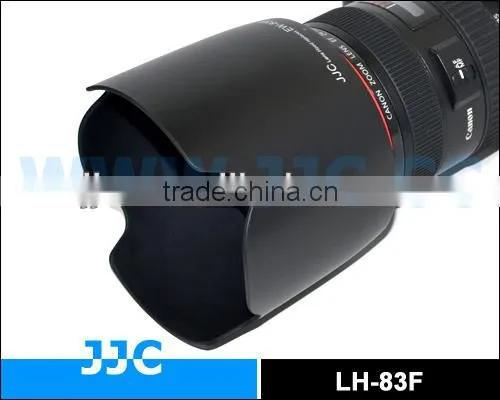 JJC LH-83F Lens Hood for CANON EW-83F Used on CANON EF 24-70mm F/2.8L USM photo-2