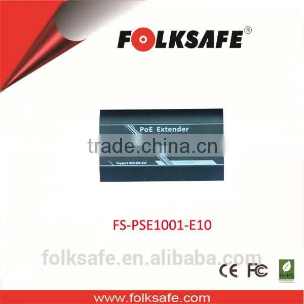 Folksafe Single Port 24w Gigabit PoE Extender to 100m With Cat5 W/CE ROHS FCC Certificate photo-2