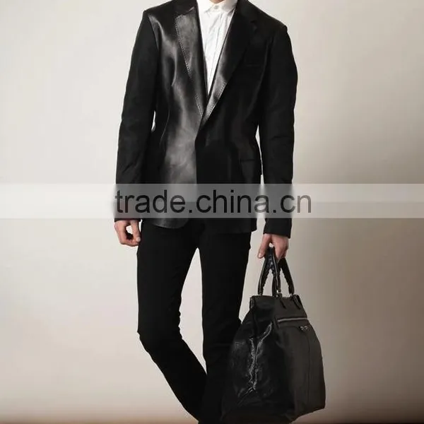 MMI Leather Jacket Coat photo-2