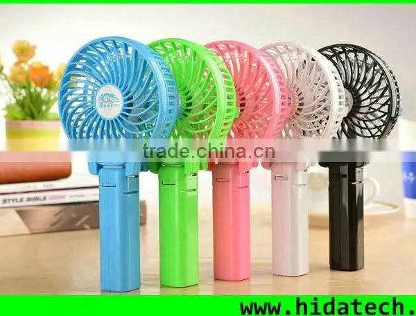 Shenzhen 2200Mah Mini Rechargeable Handy Fan Portable Fan Quality Choice photo-5