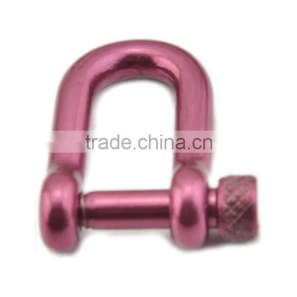 Pink Shackle for Paracord Bracelet Christamas Cute Gift photo-3