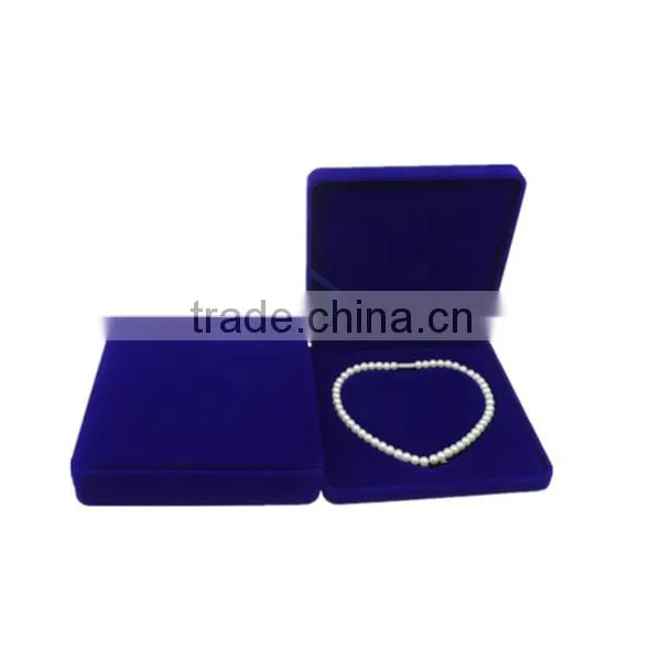 Custom Velvet Jewelry Gift Packaging Pearl Necklace Box photo-4