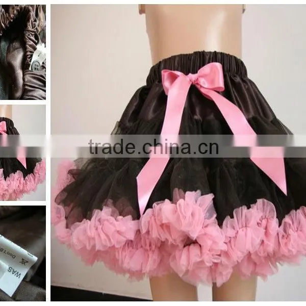 New Arrival !! Wholesale Chic Tutu Party Pettiskirt With Fluffy Ruffle for Girls