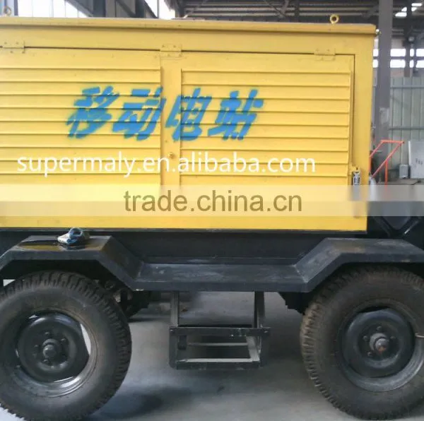 Three Phase Water Cooled Moveable Generator