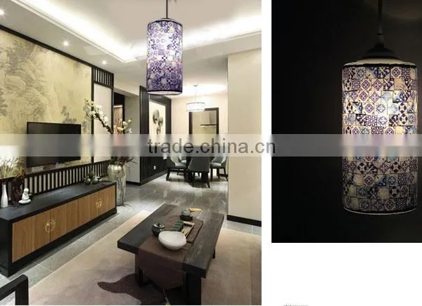 Home Decorative Classic Mosaic Pendant Light photo-2
