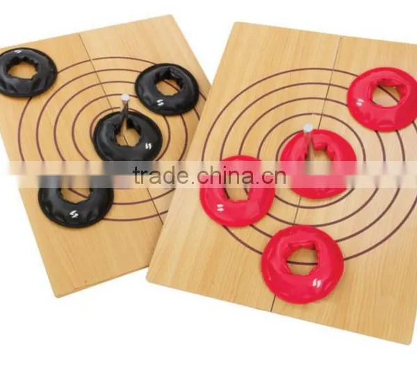Hot Selling Wooden Table With Bean Bag Ring Toss Game Lawn Games
