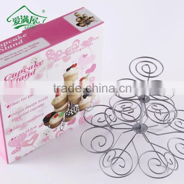 Multi-Tiered Metal Dessert and Cupcake Stand photo-6
