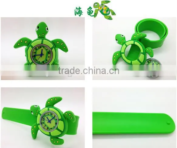 New Slap Watches for Kids Rainbow Colors Marine Animals Mixed Colors 2015 photo-2