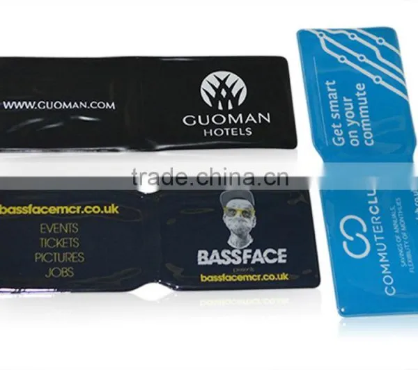 PVC Colorful Business Card Holder With Custom Logo photo-6