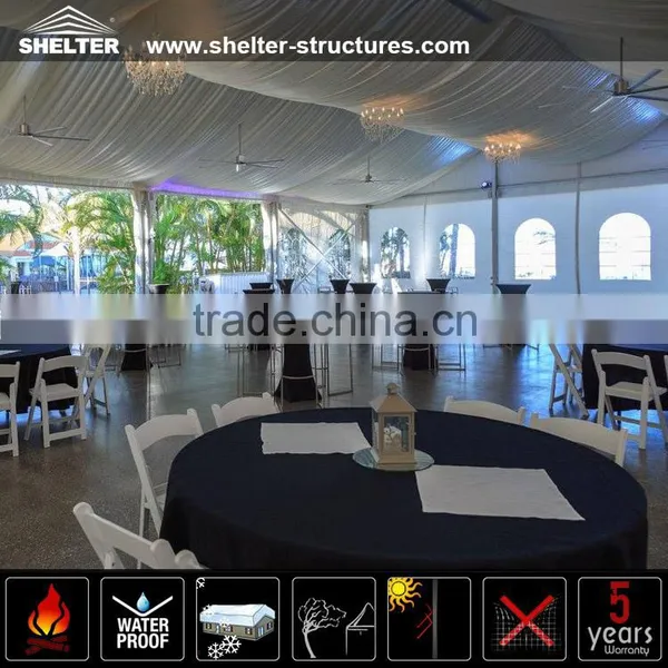 1000sqm Luxury PVC Glass Tents for Wedding and Party Supply by SHELTER Tent Manufacturer photo-4