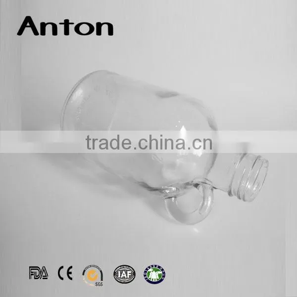 600ml Odd-shaped Glass Wine Bottles With Handle photo-4