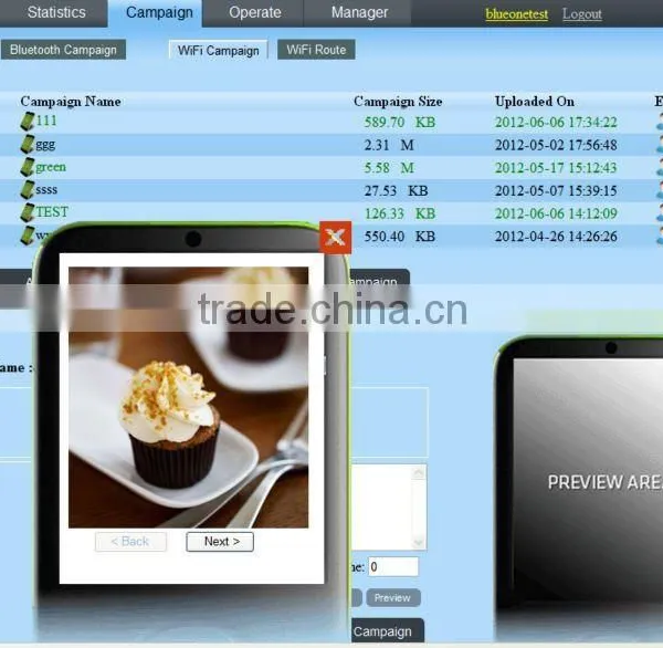 Web-based Software WiFi Marketing Equipment , WiFi Advertising Product photo-3