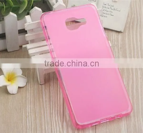 New Matte Sides And Glossy Edge TPU Case For Sumsung Galaxy A710F photo-3