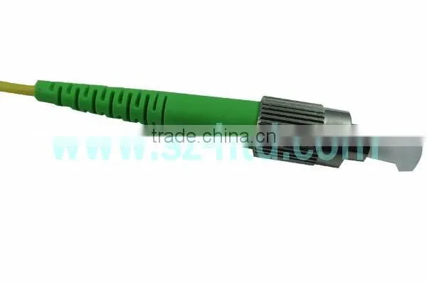 Fiber Optic FC APC Connectors Green Boot