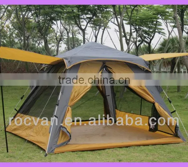 Good Style Waterproof 3 Season Double Layer 4 Person Military Tent photo-6