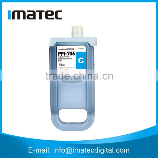 700ML Compatible Wide Format Cartridge PFI-706 For Canon IPF Printers photo-5