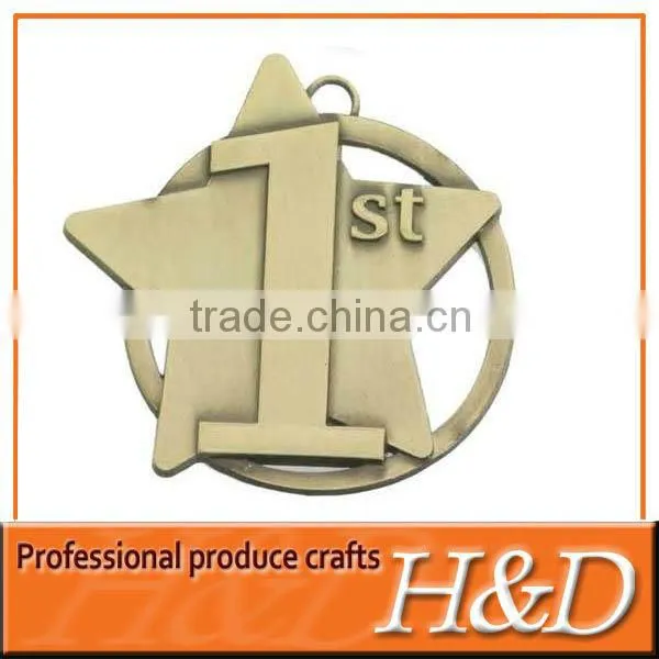 Star Series Metal Sport Medal With High Quality