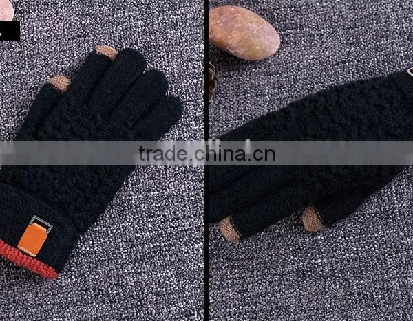 Gentleman Touch Screen Gloves For Daily Life Wear Winter Warm Gloves For Christmas photo-4