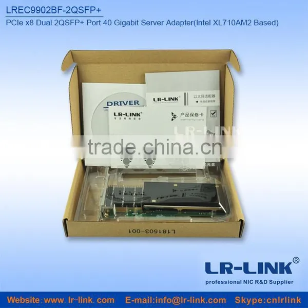Dual Port Fiber 40 Gigabit Ethernet PCI Express Server Network Card photo-4