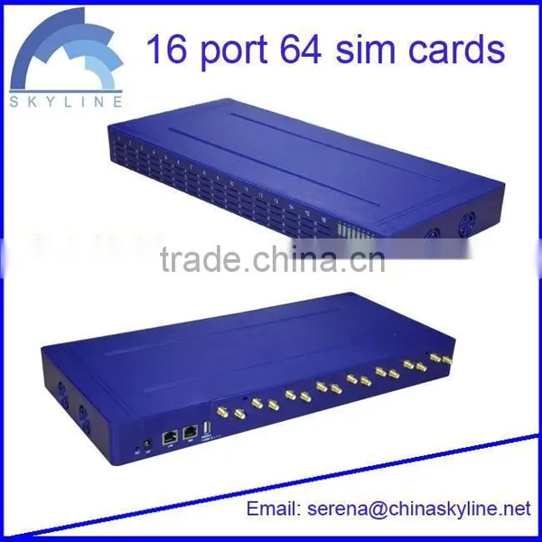 16 Port 64 Sim Gsm Gateway photo-2