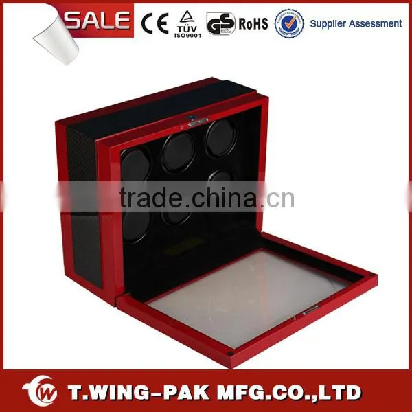 Hand Made Watch Winder with Battery for Sale in Singapore modern watch winder box