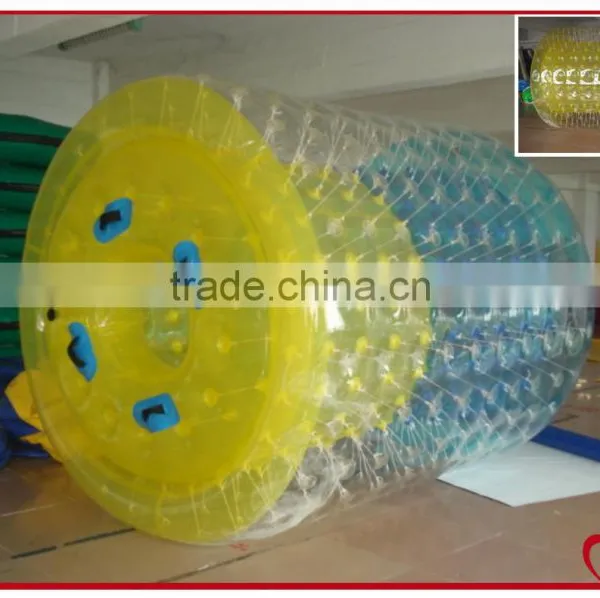 Hot Colorful Inflatable Water Roller for Sale/durable Inflatable Water Roller