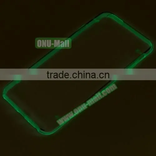 Factory Price OEM Luminous Frame Transparent Case for IPhone 6, Back Cover Case for IPhone 6s photo-5