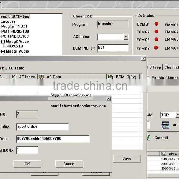 Dvb Simulcrypt Scrambler (cas, ASI in and ASI Out) photo-5