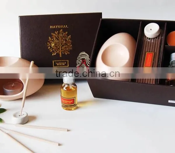 Special Fragrance and Hot Design Ceramic Aroma oi Burner With Incense Holder photo-2