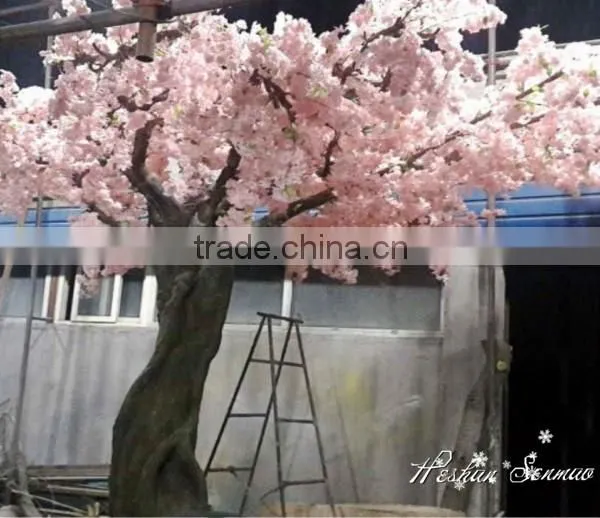 2016 New Product Wedding Decoration Pink Artificial Cherry Blossom Tree With Competitive Price photo-2