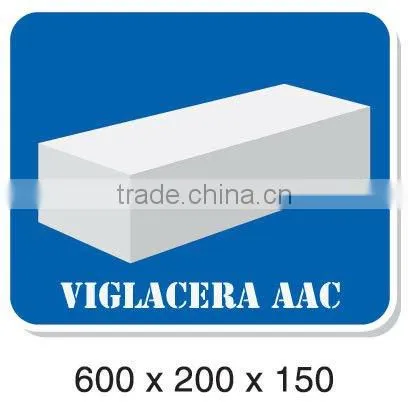 Autoclaved Aerated Concrete Block - Viglacera - 600x200x150