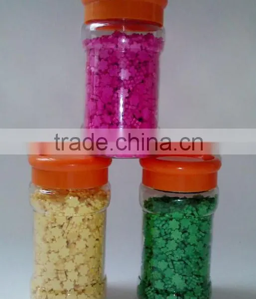 Shaped Sprinkles Flower