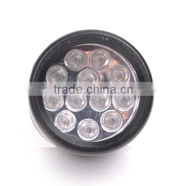 Purple Light 12 LED 395nm UV LED Flashlight for Money Detect Wholesale photo-4
