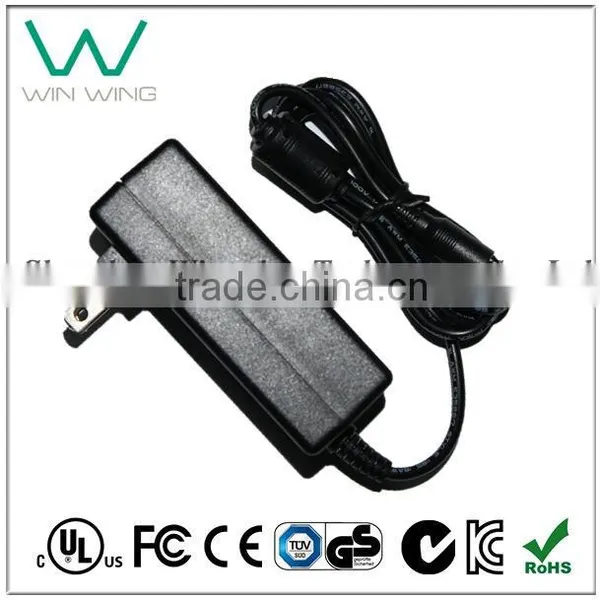 Wall Type 36W UK US EU AU Plug in 24V 1.5A Switching Power Supply