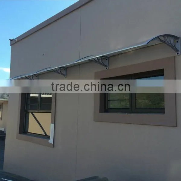 DIY Manual Clear Transparent Plastic Polycarbonate Awning photo-2