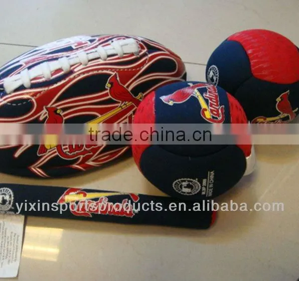 Fashion Neoprene Rugby Ball and Soccer Ball