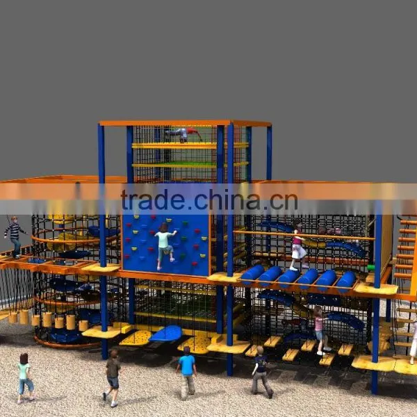 Outdoor Children Playground Climb Structure Equipment for Preschool Kids photo-5