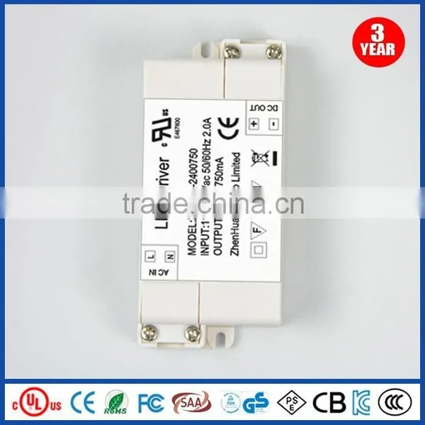 DC 24V/AC 110-240V Constant Current Led Driver 24V 0.75A for Led Lighting photo-3