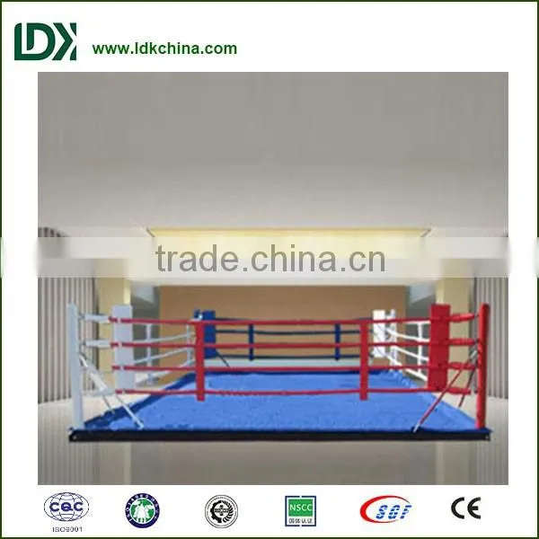 Outdoor Used Raised Floor Thai Boxing Ring for Sale photo-2