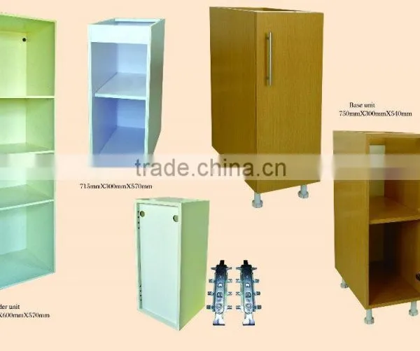 Modern Style Melamine Kitchen Cabinet With High Quality photo-3