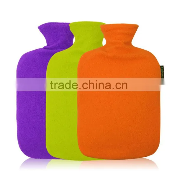 Hot Multifunctional Baby PVC Hot Water Bottle Anti-scald Fleece Cover
