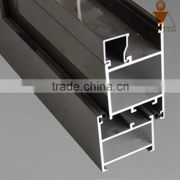 Aluminum Material Profile for Window and Door Frame From Shanghai Factory photo-3