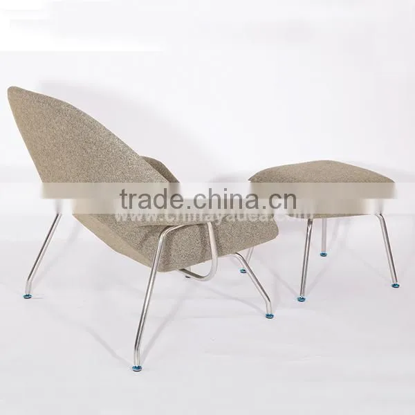 Womb Chair With Footrest Eero Saarinen Lounge Chair photo-4