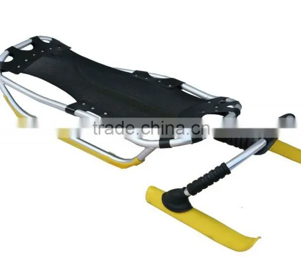 ALUMINUM PUSHING SNOW SKI SLED/SNOW RACER ADULT /KIDS photo-4