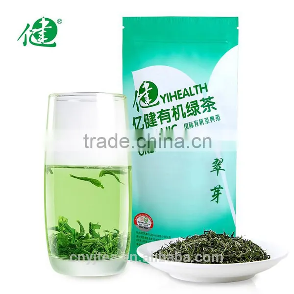 Yijian Organic Green Tea in First Grade Packed With Bags