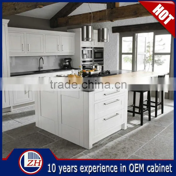 High Quality Elegant Design China White Kitchen Cabinet Factory photo-3