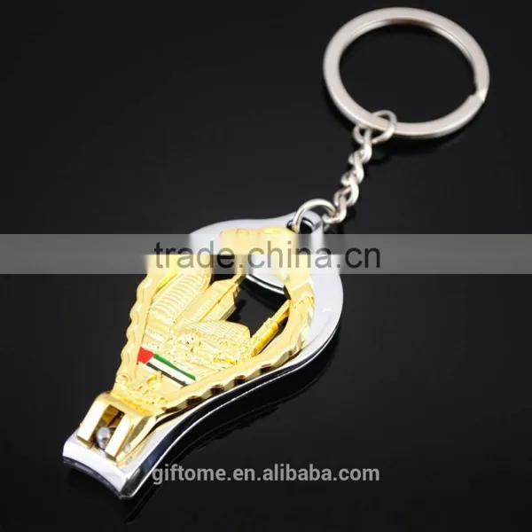 Dubai Souvenir Nail Clipper With Bottle Opener Function