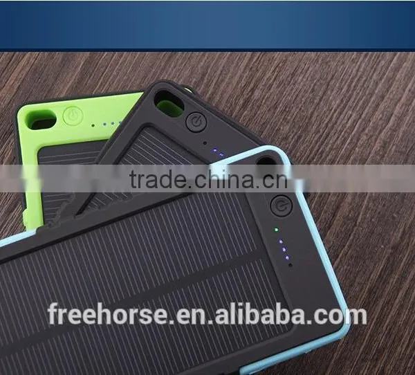 Made in China Waterproof Solar Mobile Charger Solar Battery Charger 8000mah photo-3